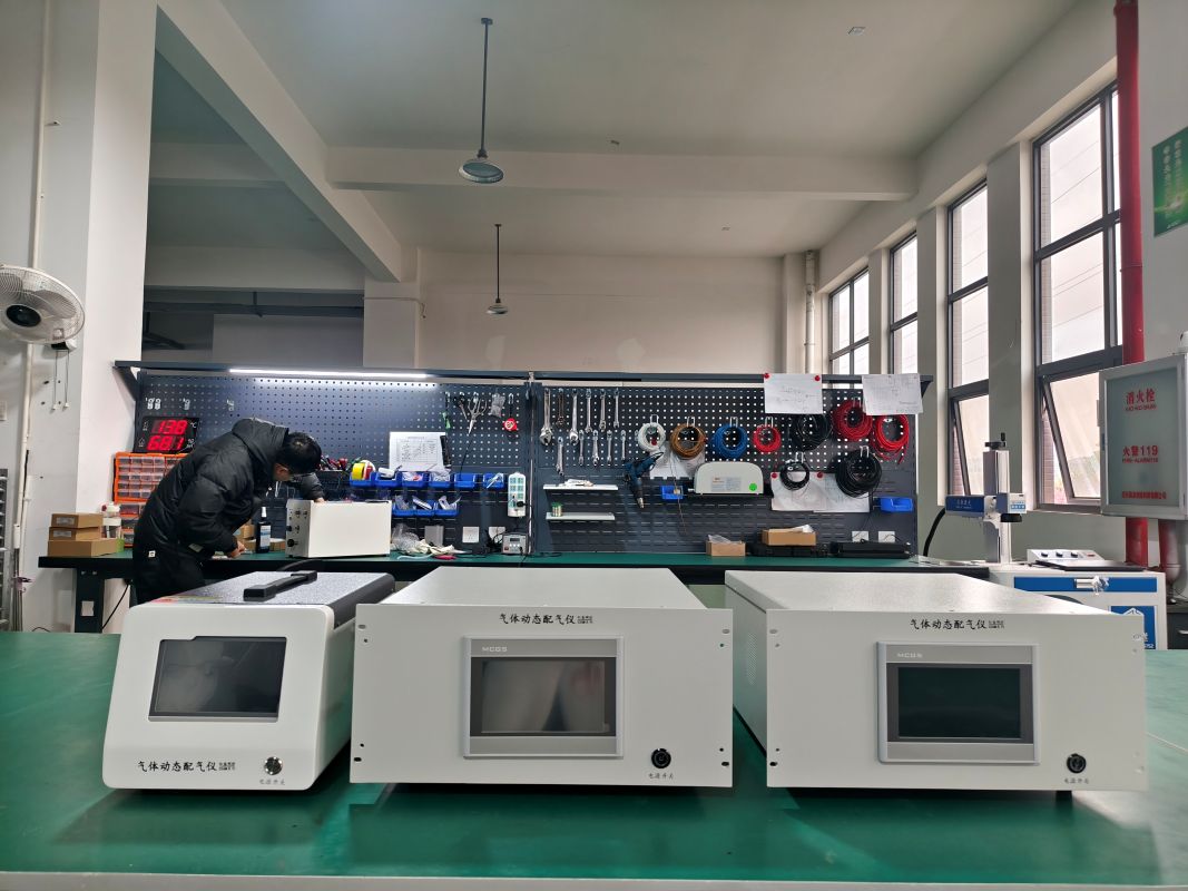 松盛测控新品——自带双气源充气气体稀释装置